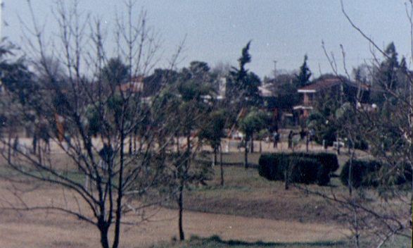 Vista del polideportivo municipal